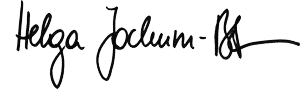 Helg Jochum-Burgstaller - Unterschrift